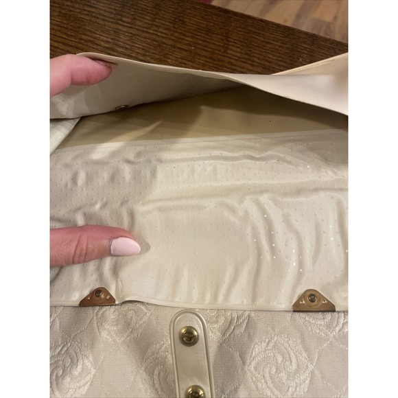 Vintage Soft Jewel Case by Mascot Travel Jewelry Storage Wallet Carrying Case - Picture 7 of 12